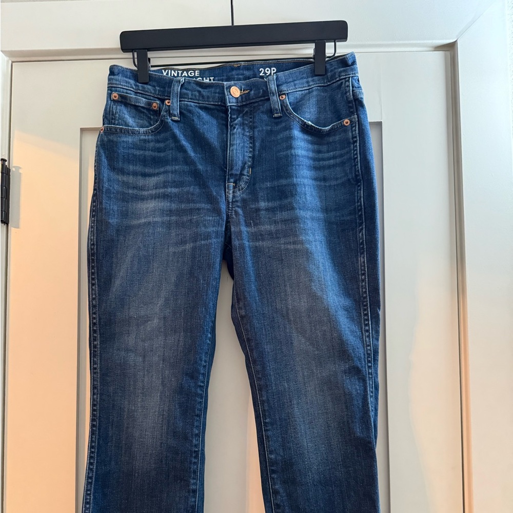Banana Republic Blue Women's Straight Leg Jeans